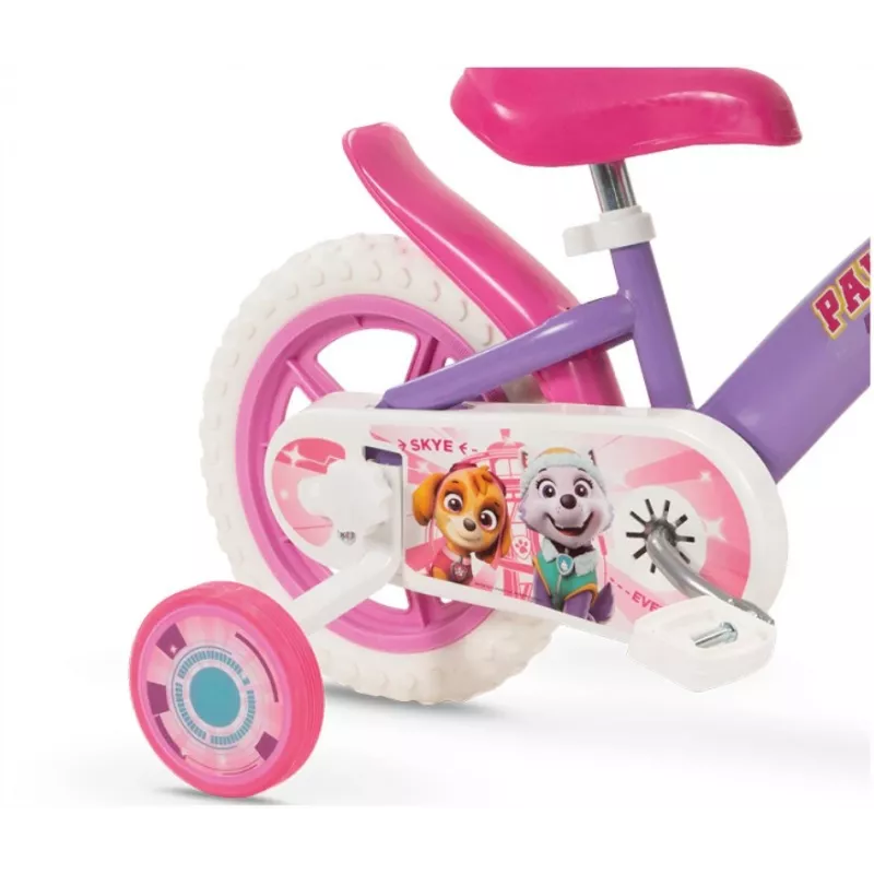 Vaikiškas dviratis 12 Paw Patrol Violetinis 1180 Mergaitėms TOIMSA