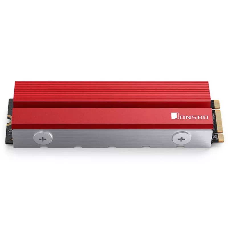 Jonsbo M.2-6 RED 2280 pasyvus aušintuvas M.2 SSD diskams 2280 NVMe/SATA