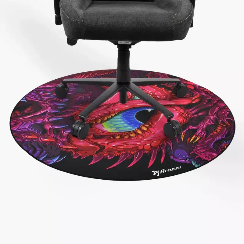 Arozzi Zona Round Floor Pad Crawling Chaos – apvalus apsauginis kilimėlis kėdės ratukams