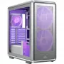 PC korpusas Cooler Master MasterFrame 600 Mesh sidabrinis – ATX/EATX, priekyje 2×200mm, 2.5 colio/3.5 colio diskams