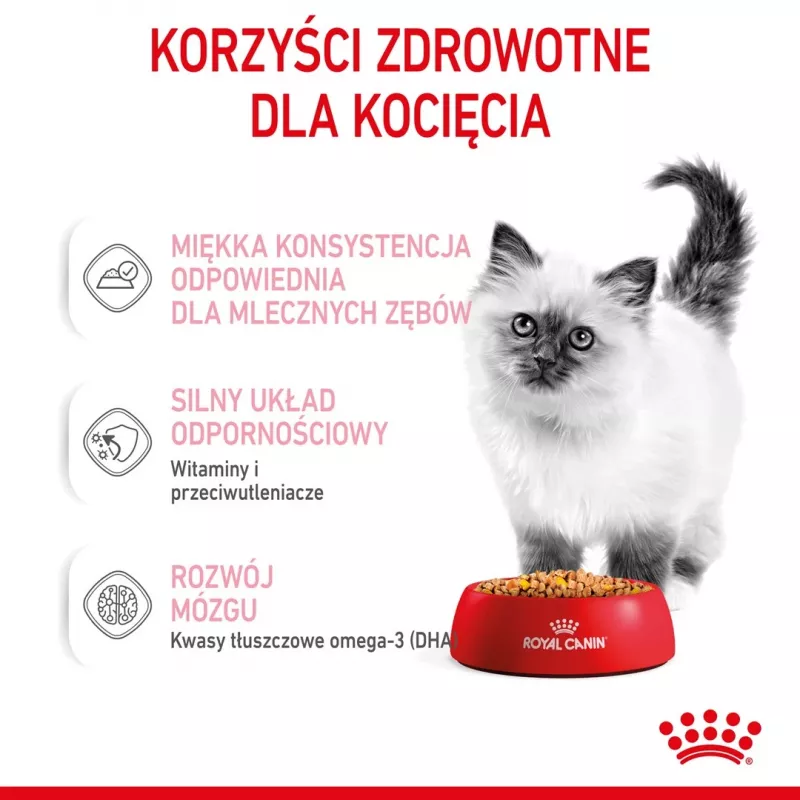 Šlapias kačių ėdalas Royal Canin Kitten Gravy 85 g – paukštiena