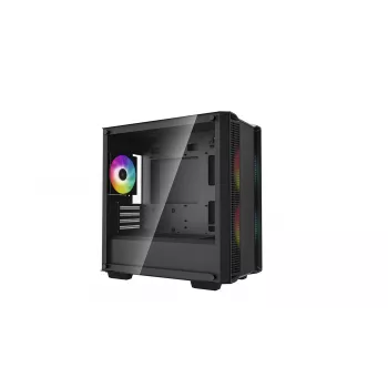 Korpusas DeepCool CC360 ARGB Mini Tower Juodas