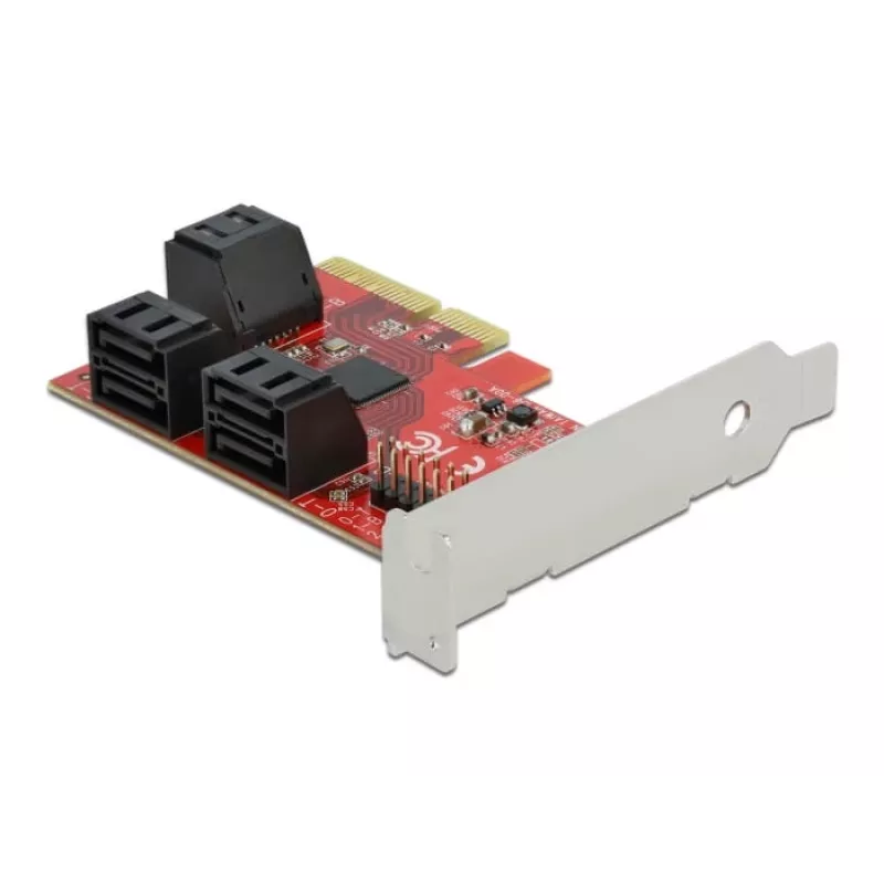 SATA PCI Express x4 kortelė DeLOCK 6 prievadų Low Profile