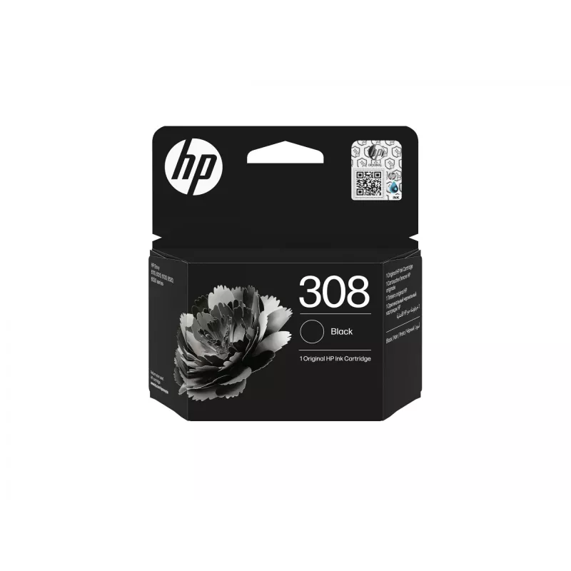 Originalus HP 308 juodas rašalo kasetė