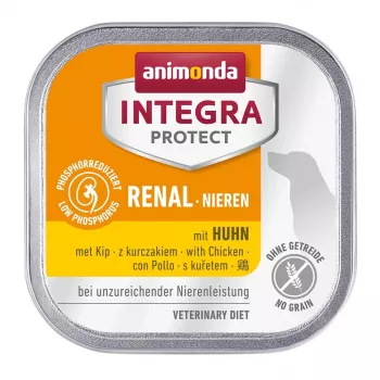 Šlapias šunų ėdalas Animonda Integra Protect Nieren su vištiena 150 g