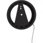 NeXtime klok 3094 Light It Up, Ø18,5 cm, apšvietimas, sieninis, juodas