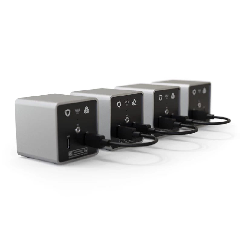Streacom VU1-Dial Sidabrinis USB Type-C – besukamas valdiklis ventiliatoriams, RGB ir garsui