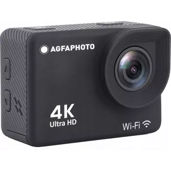 Veiksmo kamera AgfaPhoto Action Cam AC9000BK, 4K, vandeniui atspari, Wi-Fi, lėtas judesys / laiko intervalas