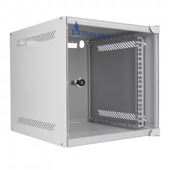 Extralink LITE 6U 10 inch 280x310 mm sieninis tinklo spintos korpusas pilkas