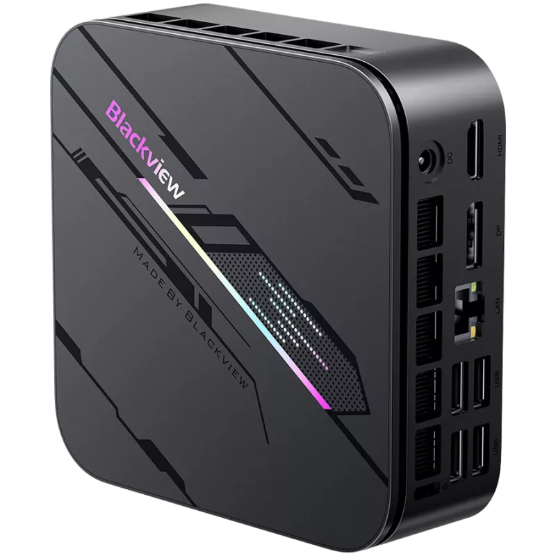 Mini PC Blackview MP100 Pro I5-12450H 16GB 1TB W11 PRO Juodas