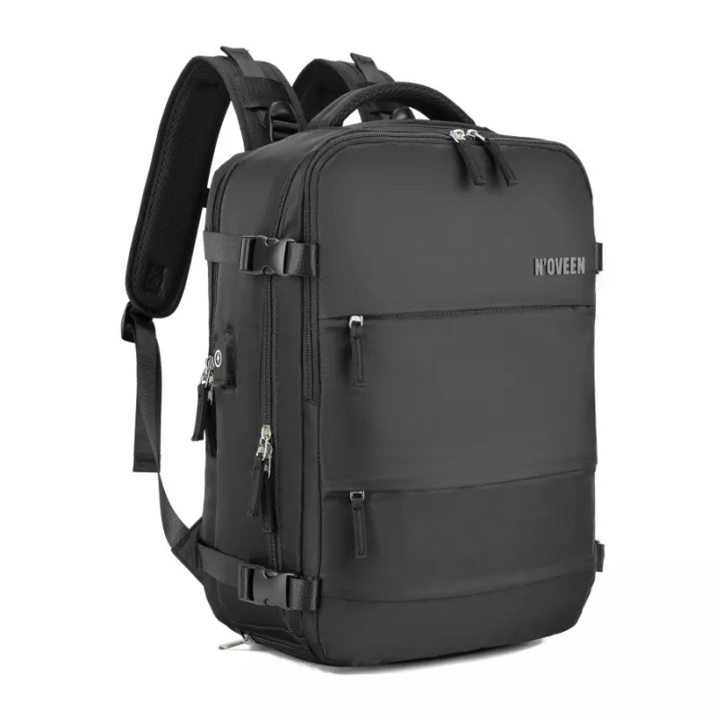Kuprinė NOVEEN CTB400 unisex 25 L, poliesteris, 40×25×20 cm, juoda