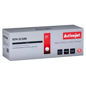 Activejet ATM-321BN Toner (pakaitalas Konica Minolta TN321K; Supreme; 27.000 puslapių; juoda)
