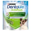 Purina Nestle Dentalife Active Fresh Small 115 g — dantų skanėstas suaugusiems mažiems šunims (paukštiena), dantų akmenų prevencija