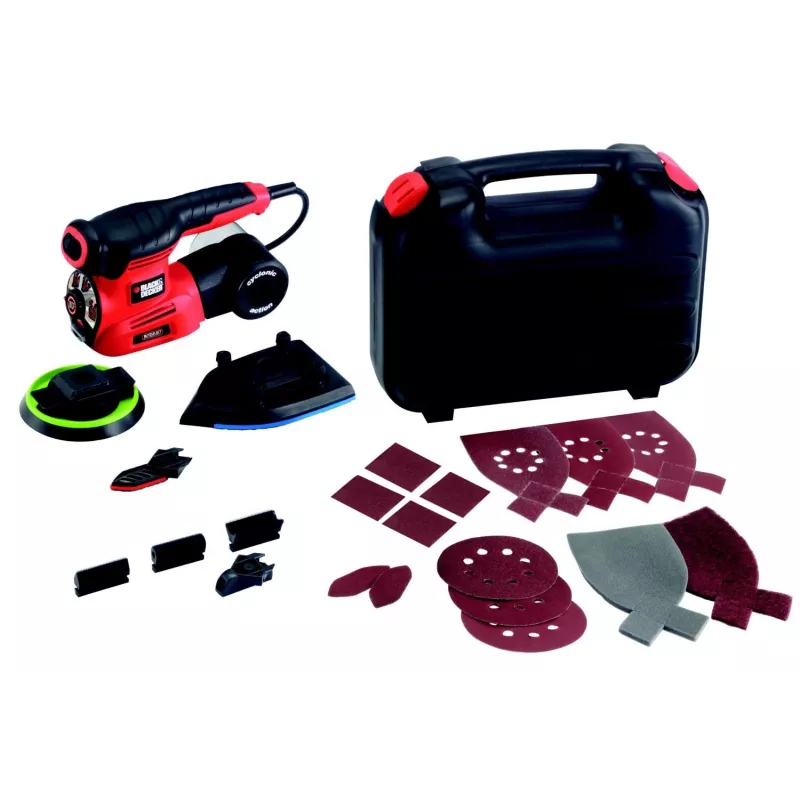 Juostinis šlifuoklis Black & Decker KA280K