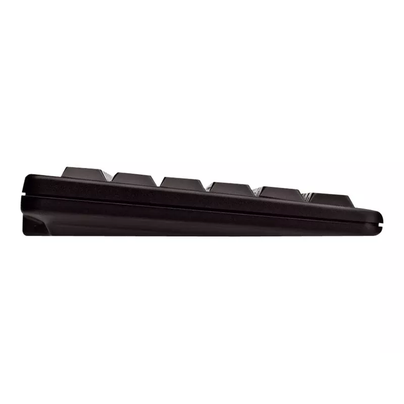 Klaviatūra CHERRY G84-4100, mini, USB, QWERTY, juoda