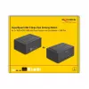 DeLOCK USB dviejų diskų dokavimo stotelė 2 x SATA HDD/SSD su klonavimo funkcija ir kortelių skaitytuvu