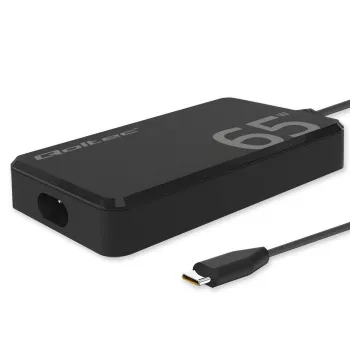 QOLTEC 65W GaN Super Fast SLIM PD 5-20V 3.25A USB-C įkroviklis