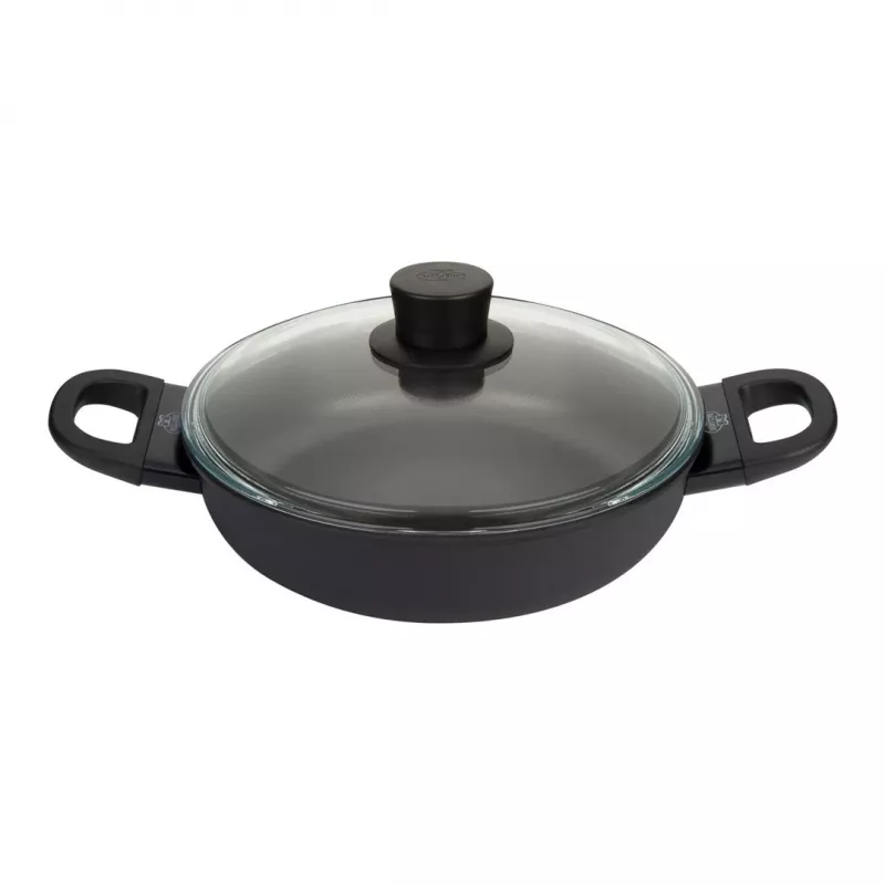 Serviravimo keptuvė BALLARINI 75002-923-0 apvali juoda 28 cm