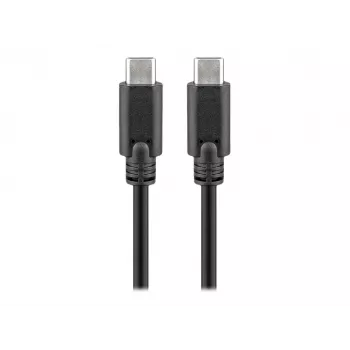 KAB Goobay USB-C™ 3.1 Generation 1 Laidas, juodas, 2m USB-C™ Kištukas > USB-C™ Kištukas