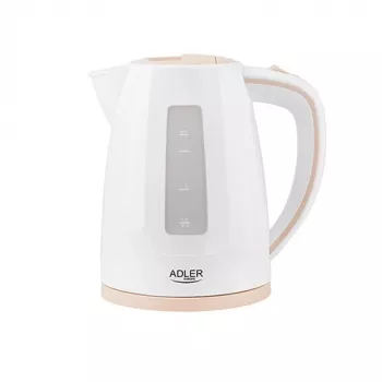 Elektrinis virdulys Adler AD 1264 1,7 L 2200 W Lazdyno riešuto ir baltos spalvos