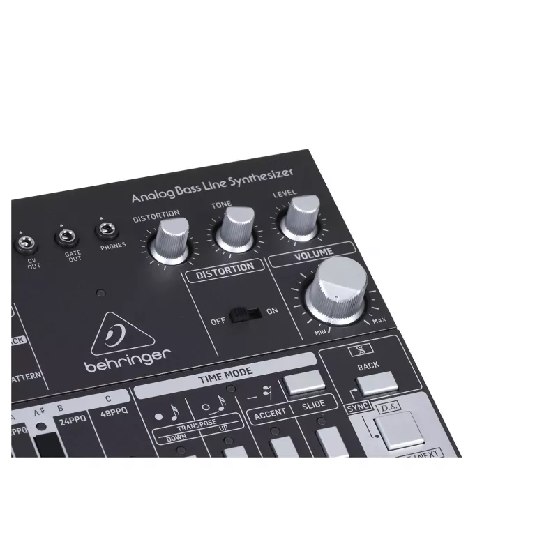 Analoginis sintezatorius Behringer TD-3-SB Black 9V DC
