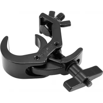 Kabliukas EUROLITE DEC-250 juodas – Quick-Lock sceninis/rigging kabliukas