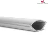 Kabelių lankstus vamzdis MACLEAN MCTV-575 grindims, baltas, 1,5 m, plotis 43 mm, aukštis 2,3–3,2 cm