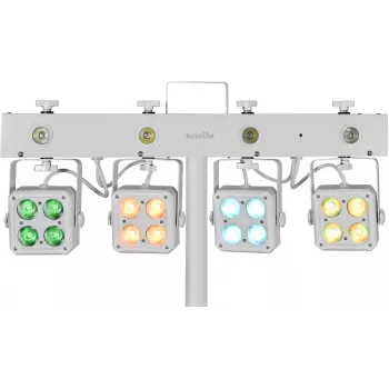 LED šviesų rinkinys EUROLITE KLS-180 Compact 180W RGB – kompaktiškas sceninis/vakarėlių apšvietimas