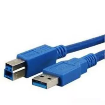 USB laidas MediaRange MRCS150 USB 3.2 Gen 1 5m USB A USB B mėlynas