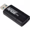 USB atmintukas PATRIOT Rage Lite 512GB 120 MB/s USB 3.2 ištraukiamas juodas (PEF512GRLB32U)