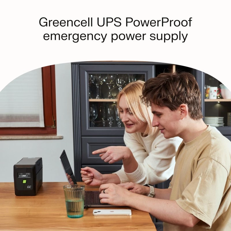 Green Cell UPSLP700 nepertraukiamo maitinimo šaltinis (UPS) Line-Interactive 1 kVA 700 W 4 kištukiniai lizdai