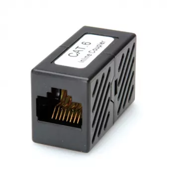 RJ-45 modulinis jungiklis ROLINE Cat.6 neekranuotas juodas