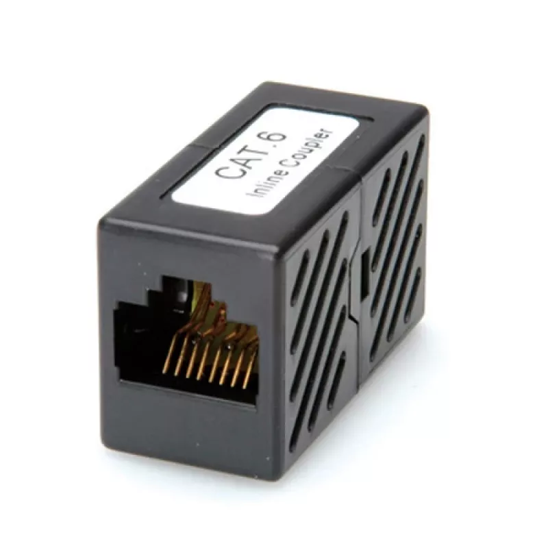 RJ-45 modulinis jungiklis ROLINE Cat.6 neekranuotas juodas