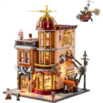 Steampunk skraidantis klubas, Konstrukcinis žaislas