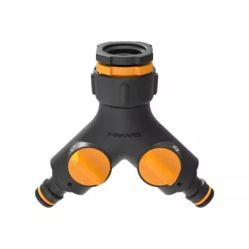 Fiskars 1027061 vandens žarnos jungtis čiaupui Juoda, Oranžinė 1 vnt.