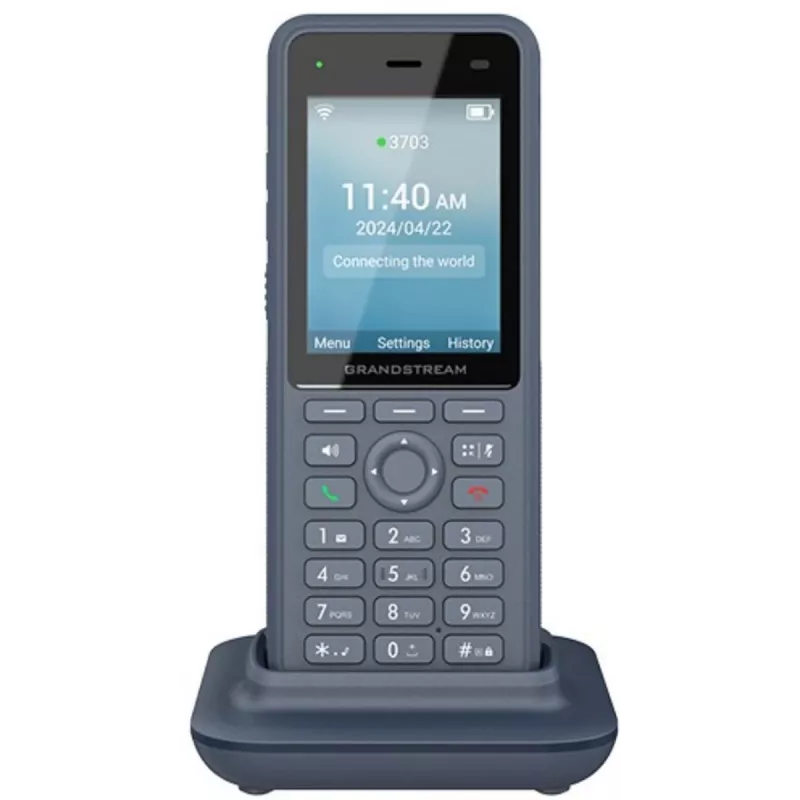 Belaidis IP telefonas Grandstream Networks WP836 mėlynas 3 linijos LCD Wi-Fi