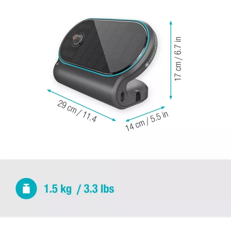 Laistymo rinkinys GARDENA 13330-20 — 20 m žarna, 4,6 mm skersmuo, 68 dalys