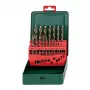 Gręžtų rinkinys Metabo HSS Cobalt 19 vnt. DIN 338, cilindrinis kotas