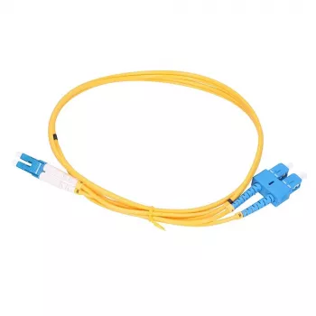 Extralink šviesolaidinis laidas LC/UPC–SC/UPC vienmodis dupleksas G.652D 20 m
