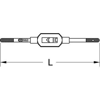KS Tools reguliuojamas veržliaraktis M5-M20 (331.0015)