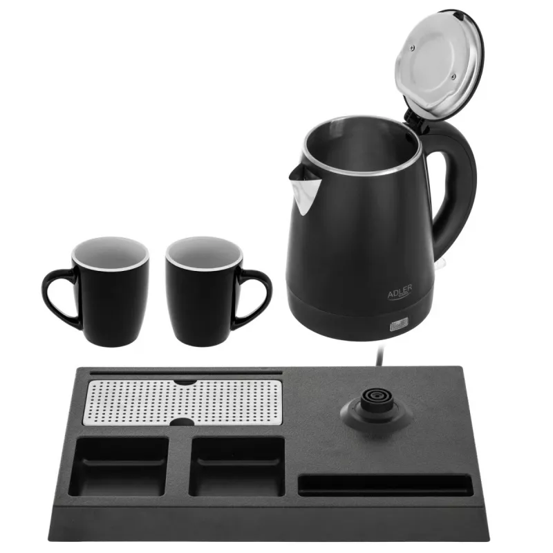Virdulys Adler AD 1387, 1 L talpa, 220–240 V, 1000–1300 W, baltas