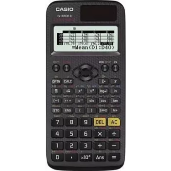 Mokslinis skaičiuotuvas Casio FX-87DE X Pocket Black