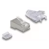 DeLOCK 67177 RJ45 kištukas sidabrinis permatomas vyriškas 50 vnt.