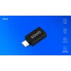 Savio AK-80 vaizdo kabelio adapteris 0 m USB-A į USB-C juodas