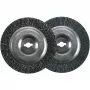 Šepetėlių rinkinys Einhell 3424115 plieninis ir nailoninis, apvalūs, 2 vnt.