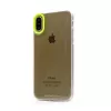 Dėklas telefonui Devia Yonger Series, skirtas iPhone XS / X (5,8 colių) – geltonas