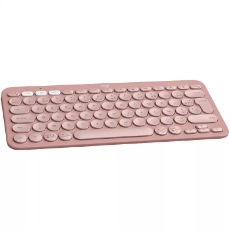 Logitech Pebble Keys 2 K380S Tonal Rose Fra BT belaidė klaviatūra (920-011805)