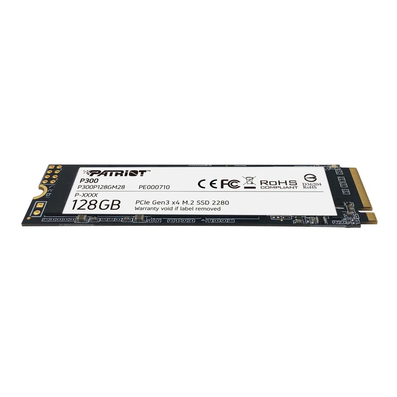 Patriot Memory P300P128GM28 vidinis kietasis diskas M.2 128 GB PCI Express NVMe