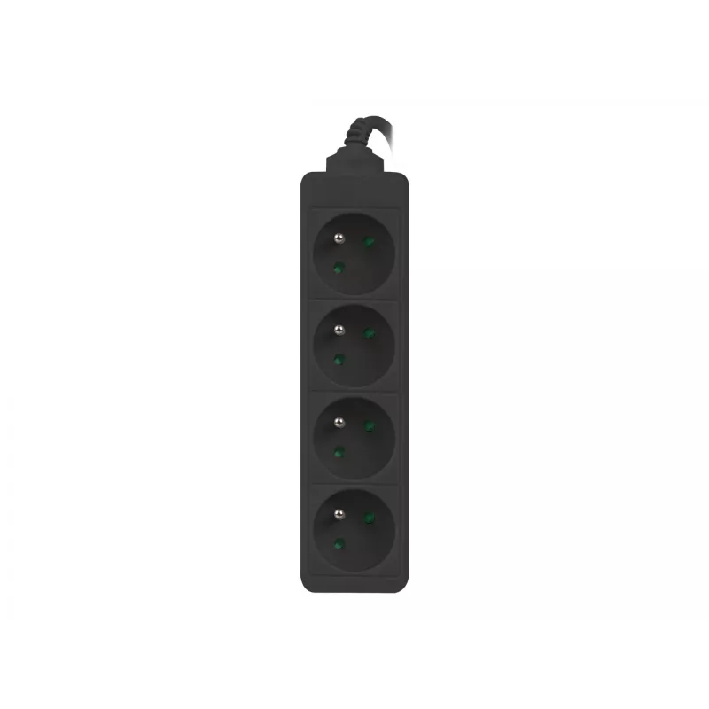 Prailgintuvas Lanberg PS0-04E-0100-IEC-BK 1m 4 kištukiniai lizdai vidaus juodas