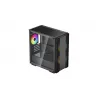 Korpusas DeepCool CC360 ARGB Mini Tower Juodas